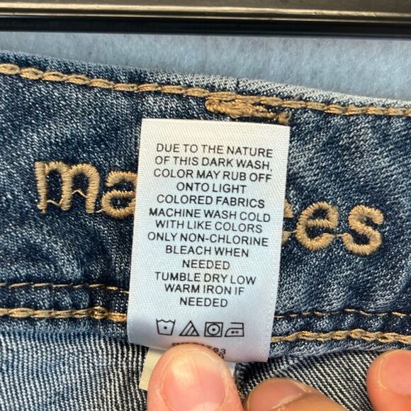 MAURICES Jeans Women's Size 9/10 Long Blue Denim Mid-Rise Bootcut Medium Wash - Picture 7 of 16